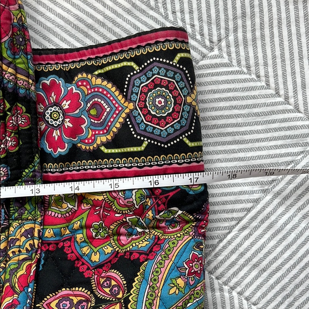 Vera Bradley Vibrant Floral Tote Bag - Picture 8 of 9